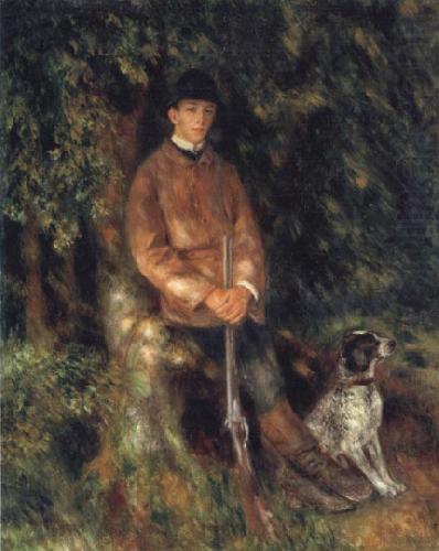 Alfred Berard and his Dog, Pierre Renoir
